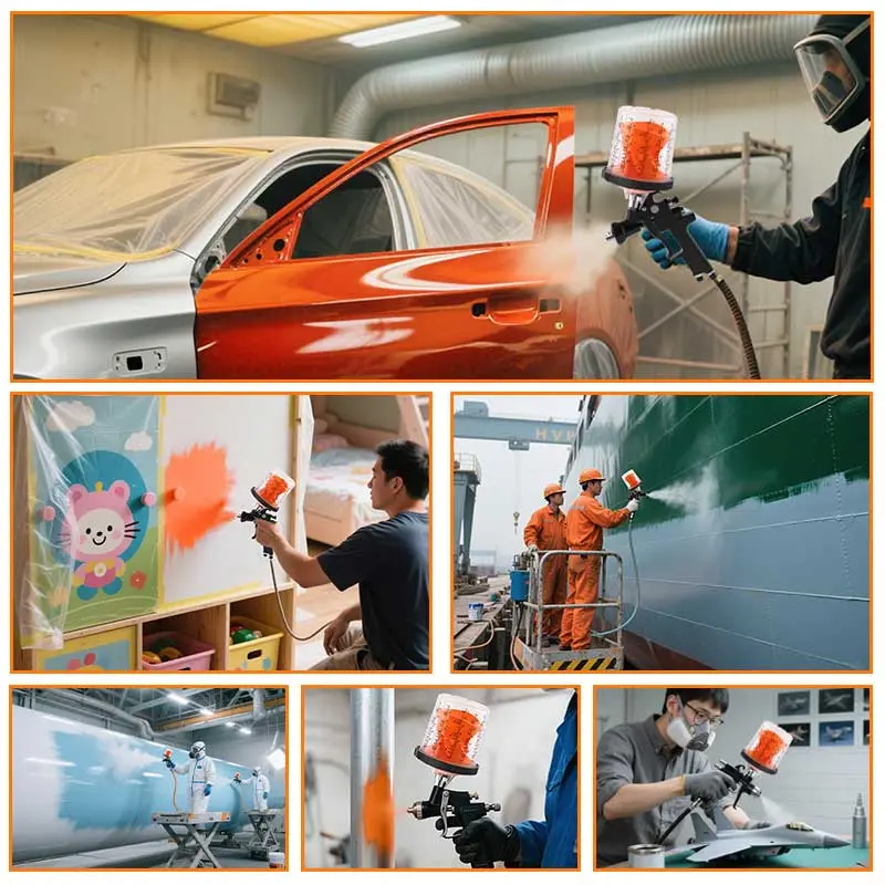 Disposable Spray Gun Cup 1.1